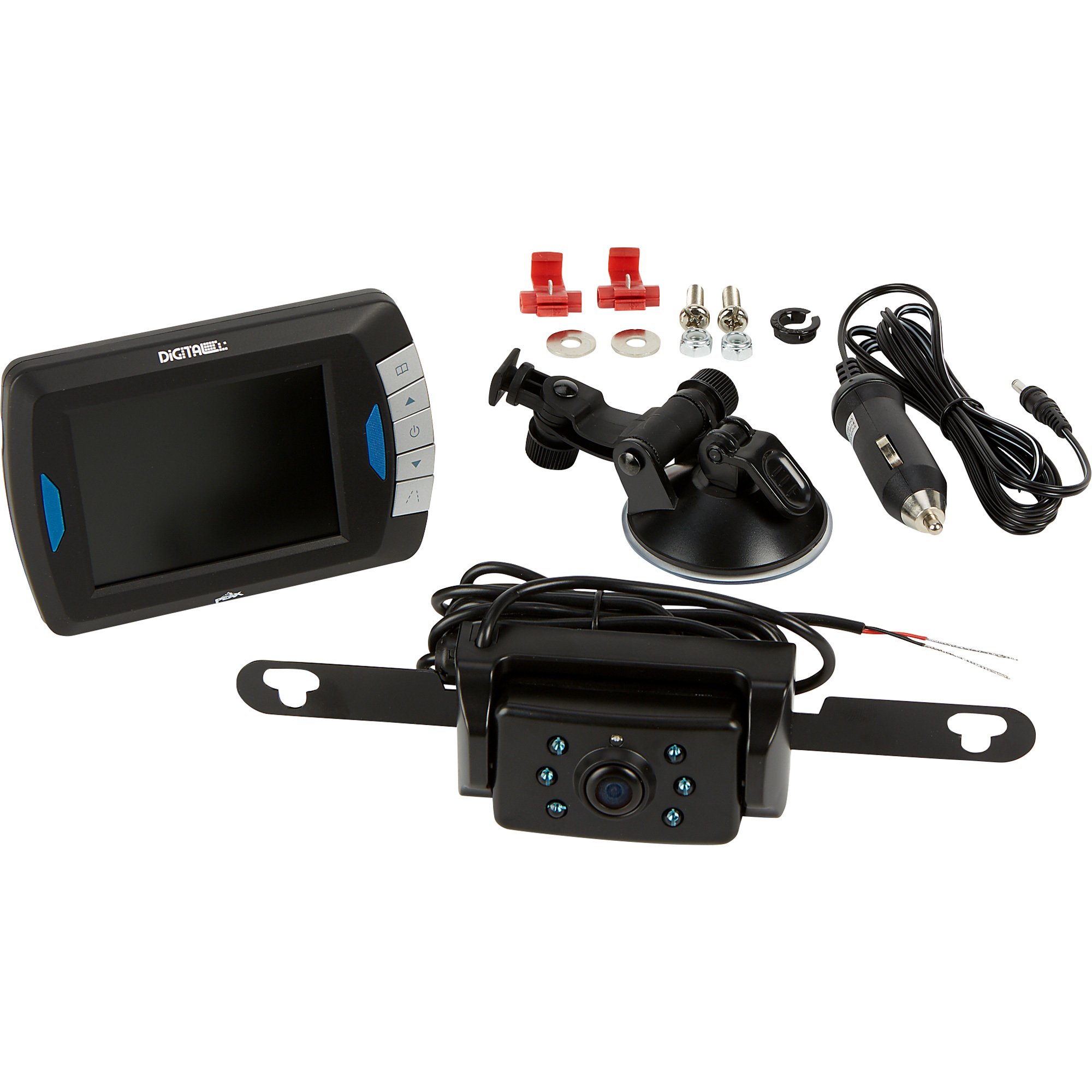 Peak Digital Wireless Backup Camera — 3.5in. Color Screen, 12 Volt, Model# PKC0RB